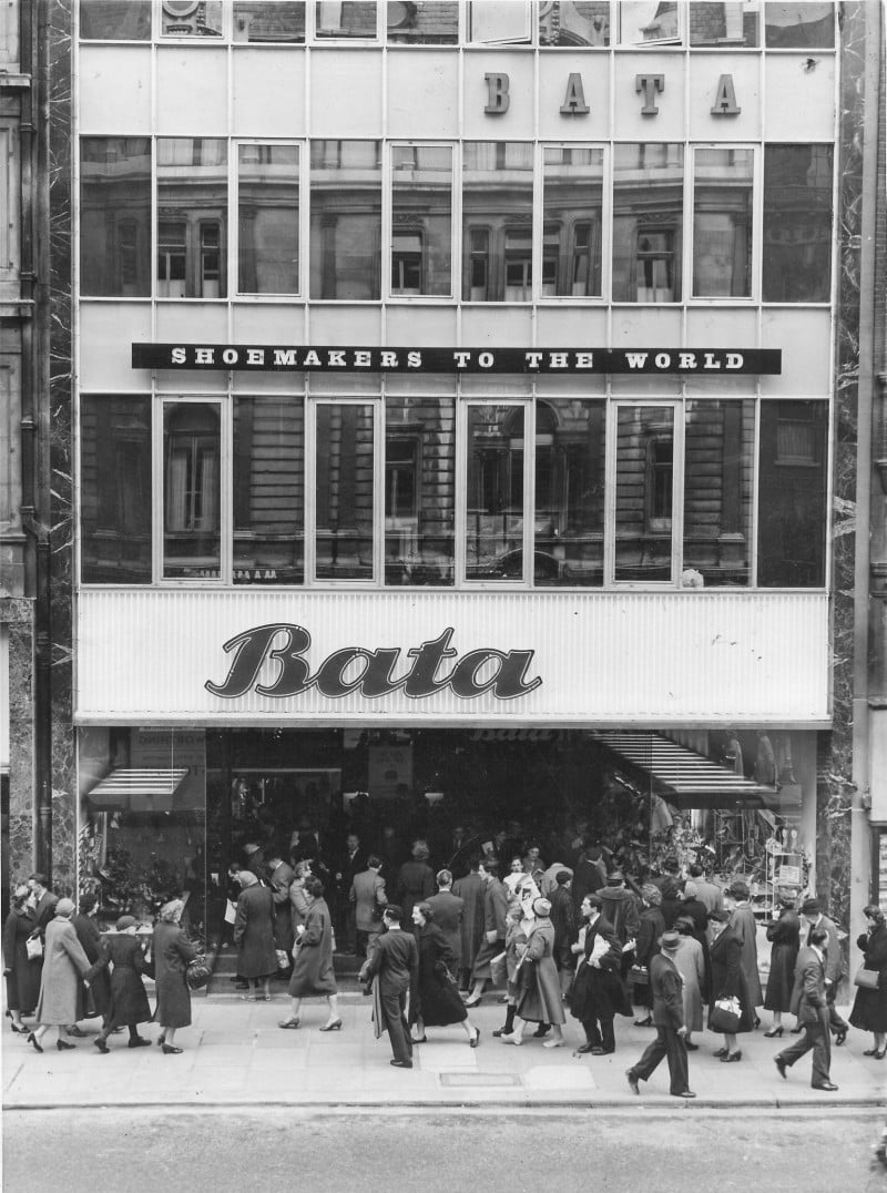 Desire to Create: Baťa’s Architecture of Belonging exhibition installation at Czech Centre London showcasing modernist industrial planning and community architecture in East Tilbury