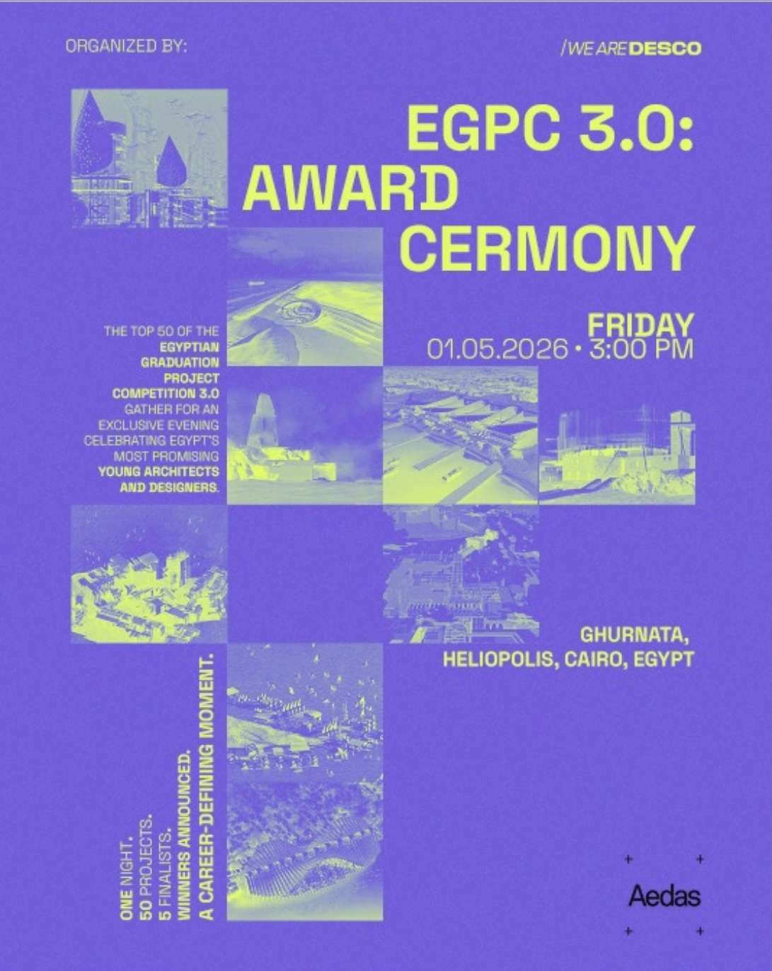 Contemporary interior installation by We Are Desco featuring sculptural furniture, warm materials, and modern spatial styling for immersive design presentation