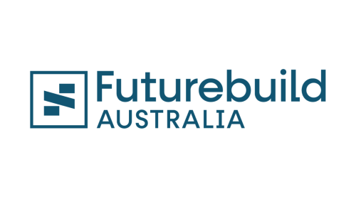 Futurebuild Australia 2026 event logo featuring the exhibition branding, venue information, and sustainable construction theme in Sydney, Australia
