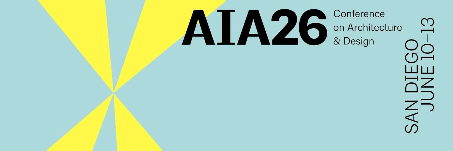 aia-conference-architecture-design-2026-san-diego.jpg AIA Conference on Architecture & Design 2026 promotional image highlighting the largest architecture and design industry event featuring exhibitions, lectures, and networking in San Diego