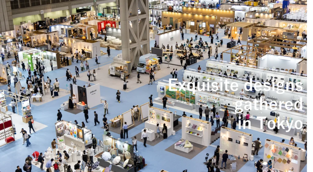 Interior Lifestyle Tokyo 2026 promotional banner showcasing contemporary Japanese interior design, lifestyle products, furniture, and creative living solutions at Tokyo Big Sight