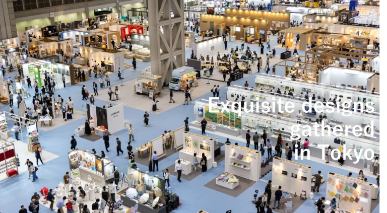 Interior Lifestyle Tokyo 2026 promotional banner showcasing contemporary Japanese interior design, lifestyle products, furniture, and creative living solutions at Tokyo Big Sight
