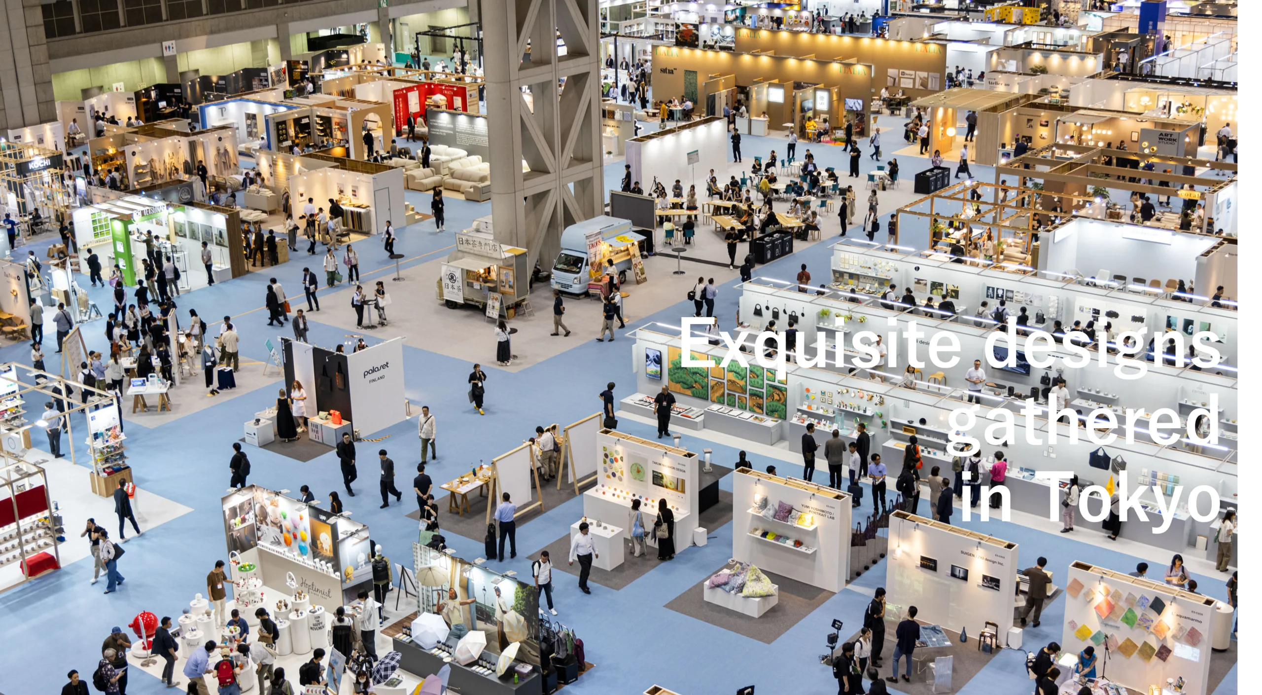 Interior Lifestyle Tokyo 2026 promotional banner showcasing contemporary Japanese interior design, lifestyle products, furniture, and creative living solutions at Tokyo Big Sight