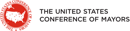 Promotional graphic for the 94th Annual Meeting of the United States Conference of Mayors, highlighting the national gathering of city leaders in Long Beach, California.