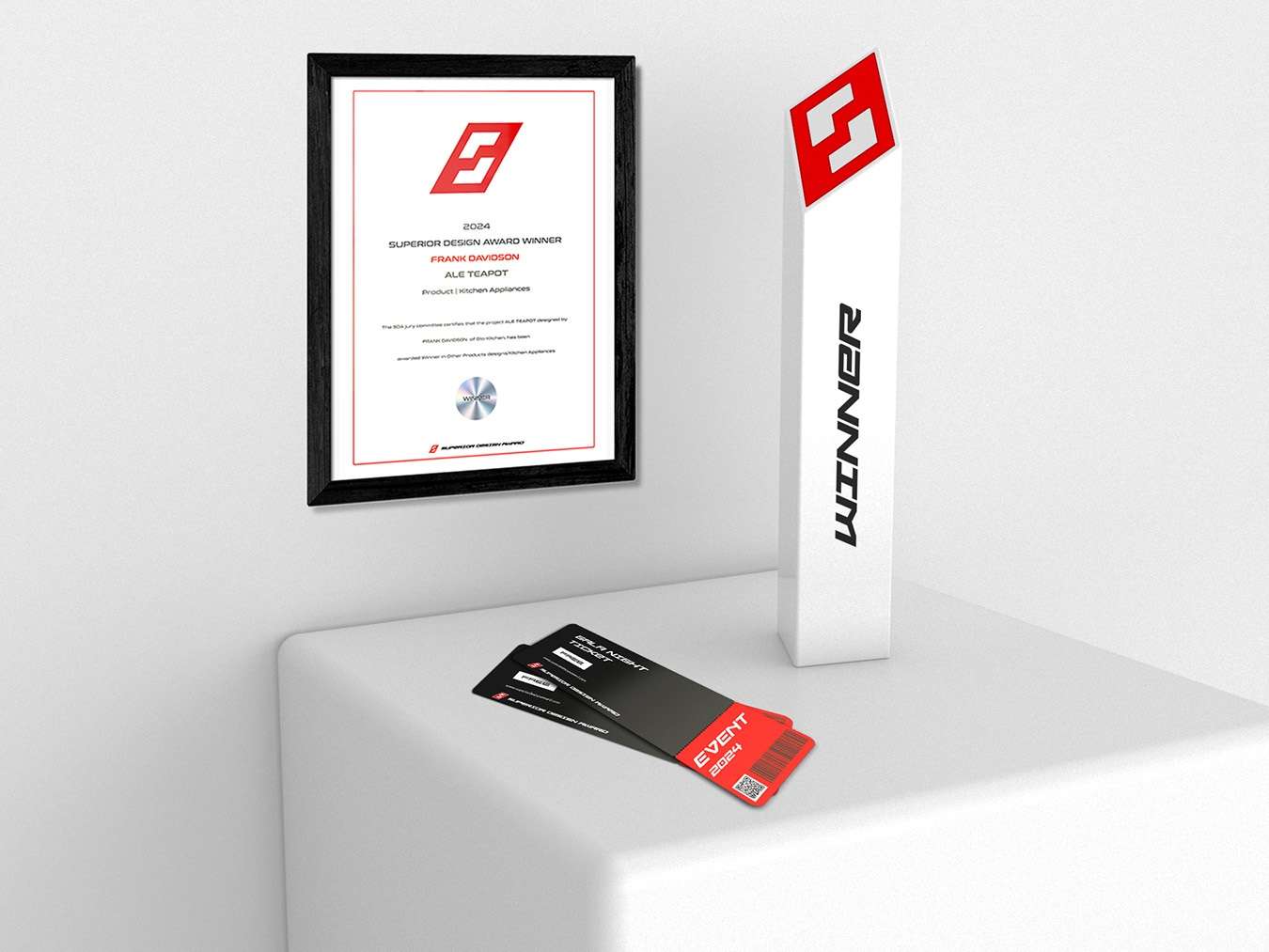 Superior Design Award 2026 official award badge recognizing excellence in architecture, interior design, product design, and creative innovation
