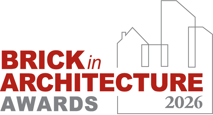 Brick in Architecture Awards 2026 promotional banner showcasing award-winning brick architecture projects emphasizing craftsmanship, sustainability, and contemporary building design