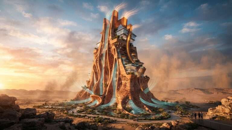 Architecture Without Air Conditioning: How Termite Mounds Redefine the Future of Self-Regulating Buildings