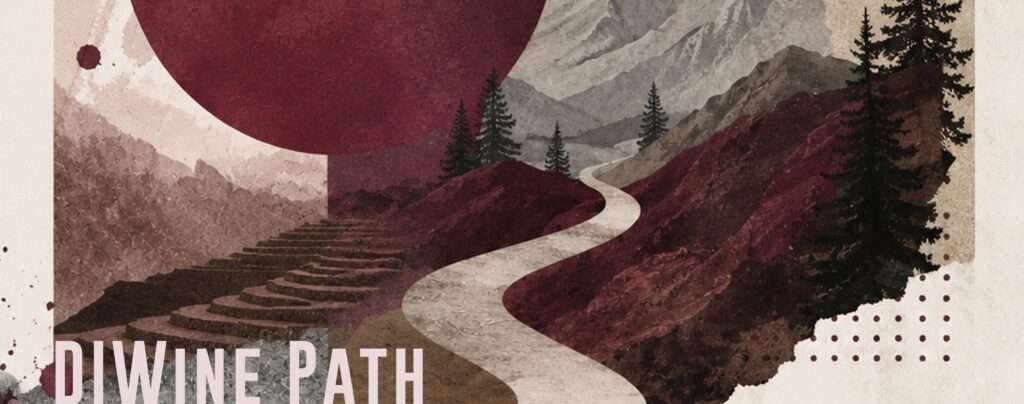 DiWine Path Summer School 2026 promotional banner showcasing vineyard heritage, climate resilience, landscape architecture, and rural regeneration research in Valle Maira, Italy