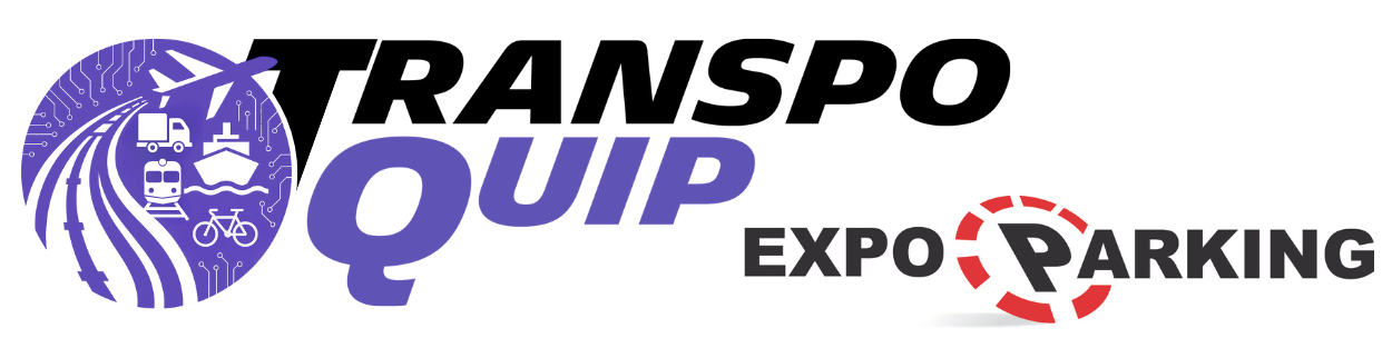 TranspoQuip & ExpoParking 2026 official logo promoting transport infrastructure, smart mobility, parking technologies, and multimodal transportation innovation in Brazil