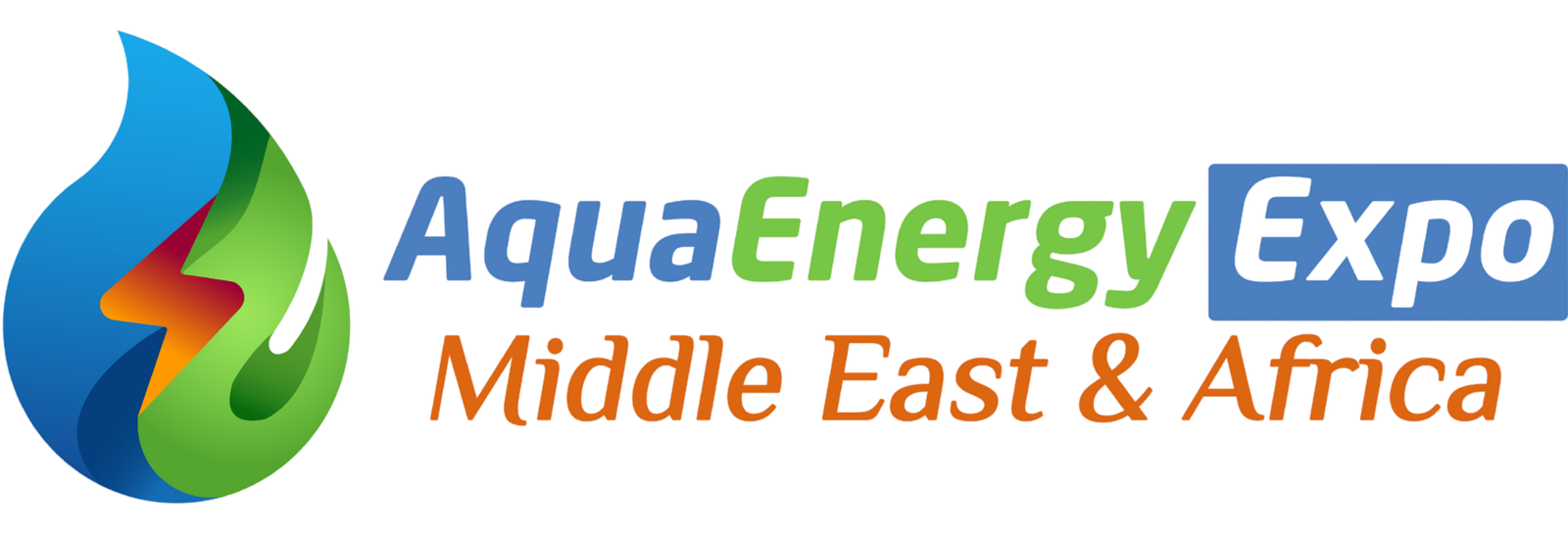 Aqua Energy Expo MEA 2026 official logo representing water treatment, renewable energy, desalination, wastewater management, and sustainable infrastructure technologies in Cairo, Egypt
