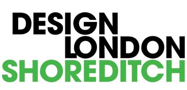 Shoreditch Design Week 2026 promotional banner showcasing contemporary architecture, interior design, product design, material innovation, and creative installations in London
