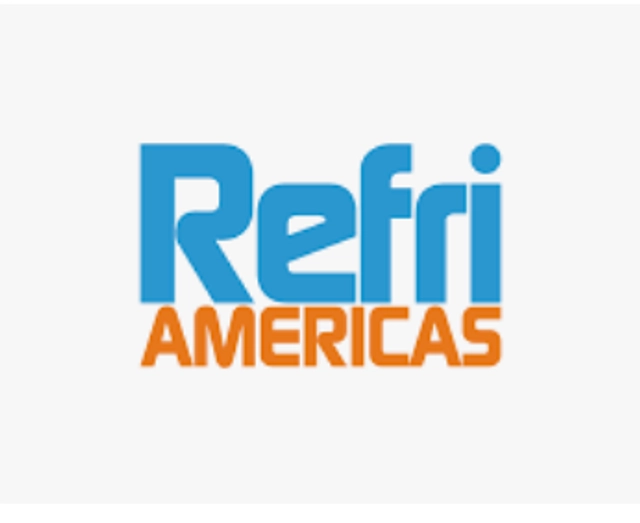 RefriAméricas 2026 exhibition banner promoting HVAC, refrigeration, ventilation, automation, and energy efficient cooling technologies in Fort Lauderdale