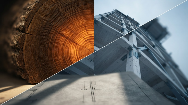 The Secret of Slow Wood: Why a Slow-Growing Tree Outperforms a Concrete Tower