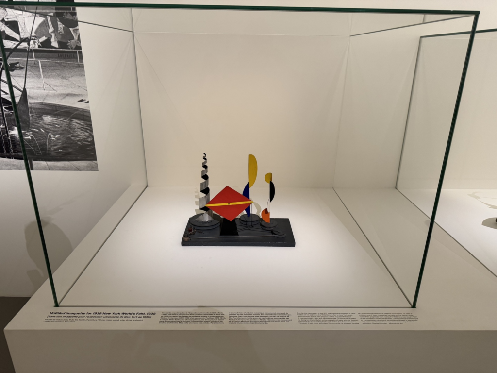 Alexander Calder's Untitled maquette for the 1939 New York World's Fair, made in 1938.