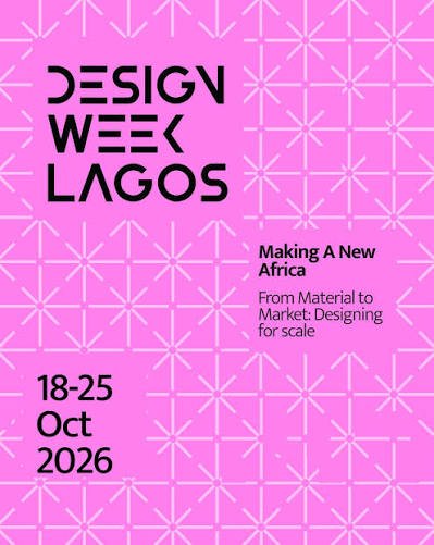 Design Week Lagos 2026 is Africa’s leading annual design festival, bringing together designers, architects, manufacturers, creative professionals, institutions, and innovators from across the continent and beyond. Taking place from 18 to 25 October 2026 in Lagos, Nigeria, the festival explores the role of design in shaping Africa’s future through exhibitions, talks, workshops, installations, competitions, and industry-focused programs.
