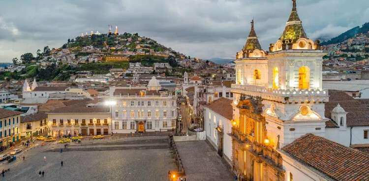 52nd ICAMT & 1st ICOM STORAGE Annual Conference 2026 promotional image featuring museum architecture, heritage spaces, cultural preservation, and urban context in Quito, Ecuador