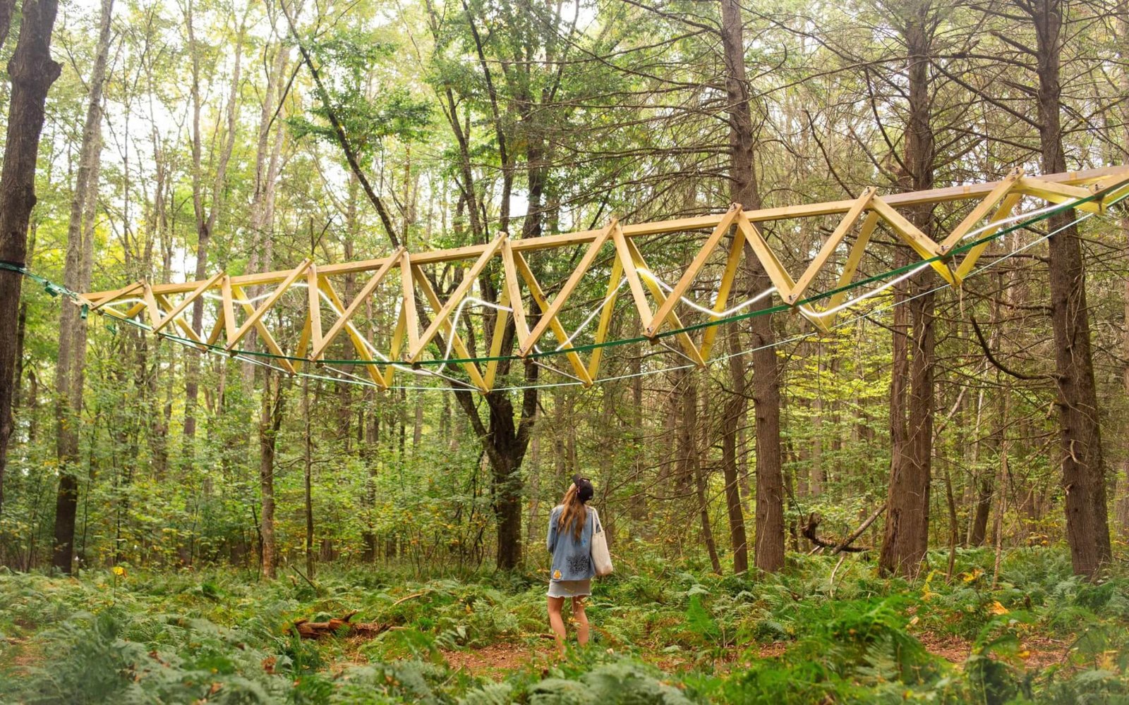 تركيب Flying Buttress الخشبي في BuildFest 2026