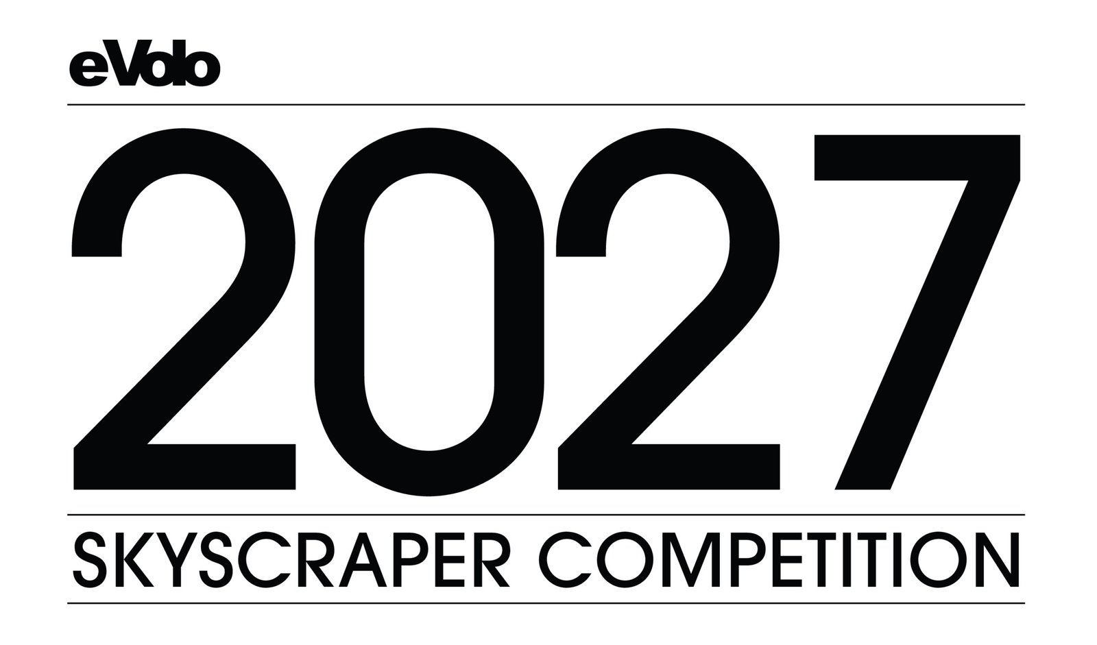 Official image for the 2027 Skyscraper Competition organised by eVolo Magazine