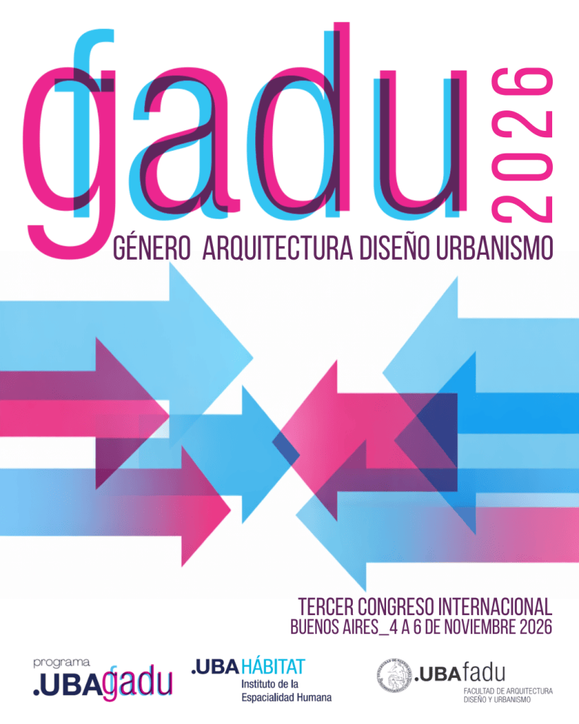 GADU 2026: Gender, Architecture, Design and Urbanism