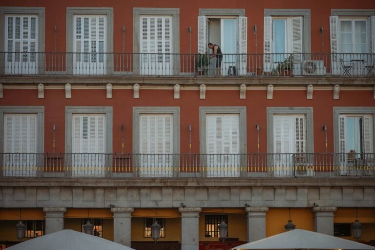 Apartment building in Madrid, illustrative image for coverage of Spain’s housing market