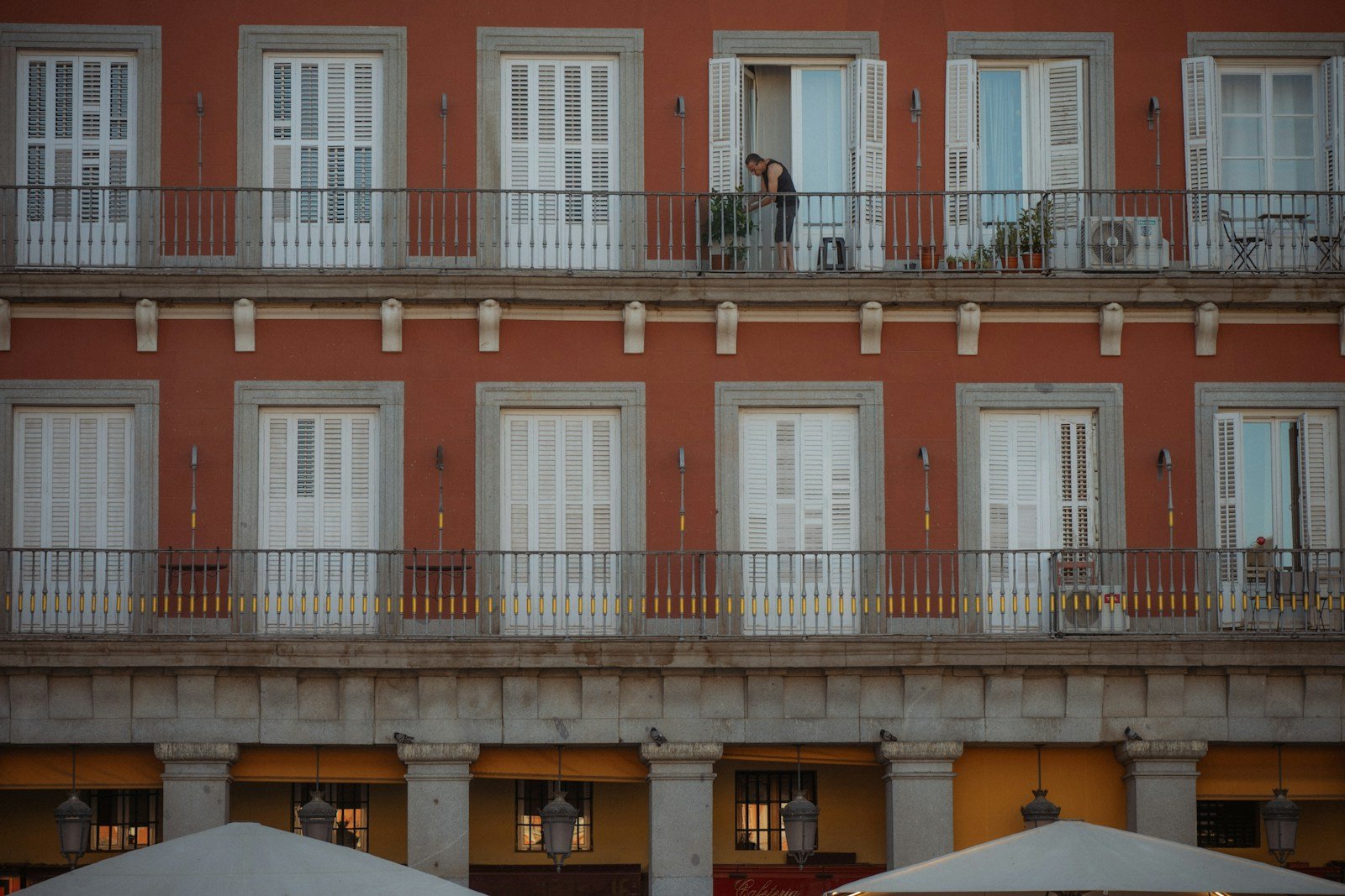 Apartment building in Madrid, illustrative image for coverage of Spain’s housing market