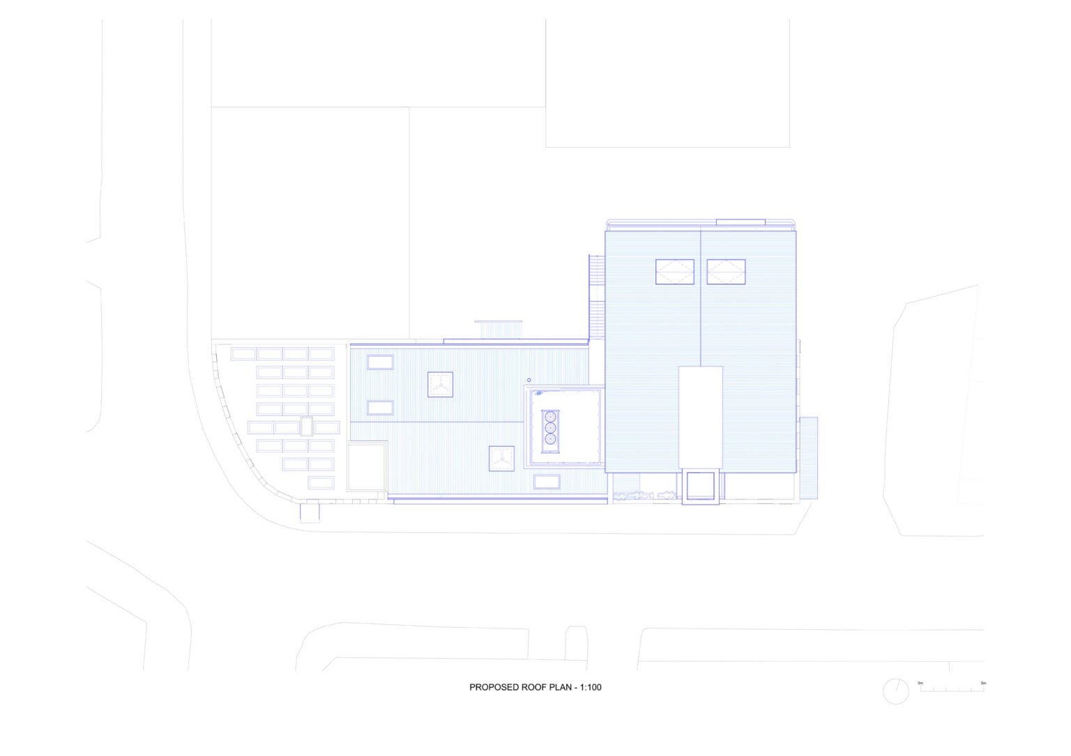 مخطط لمسرح The Yard