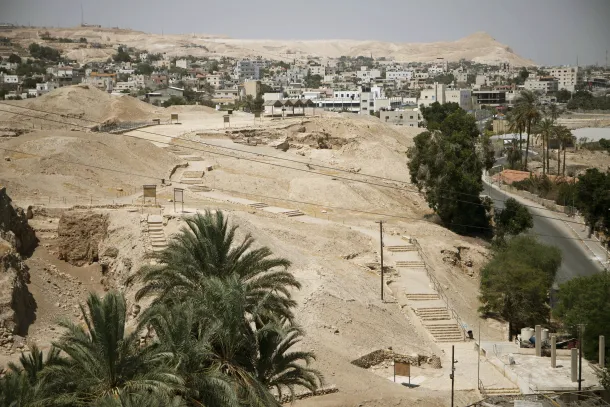 UNESCO official competition image of the archaeological remains at Tell es-Sultan, Ancient Jericho