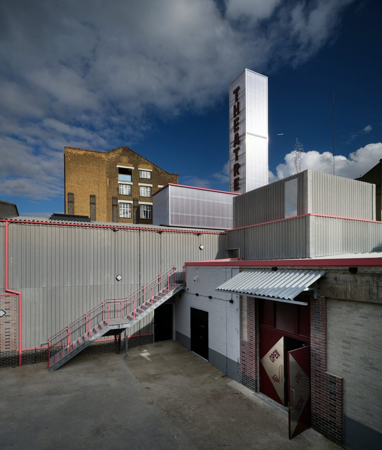 مشهد من مشروع تطوير مسرح The Yard في لندن
