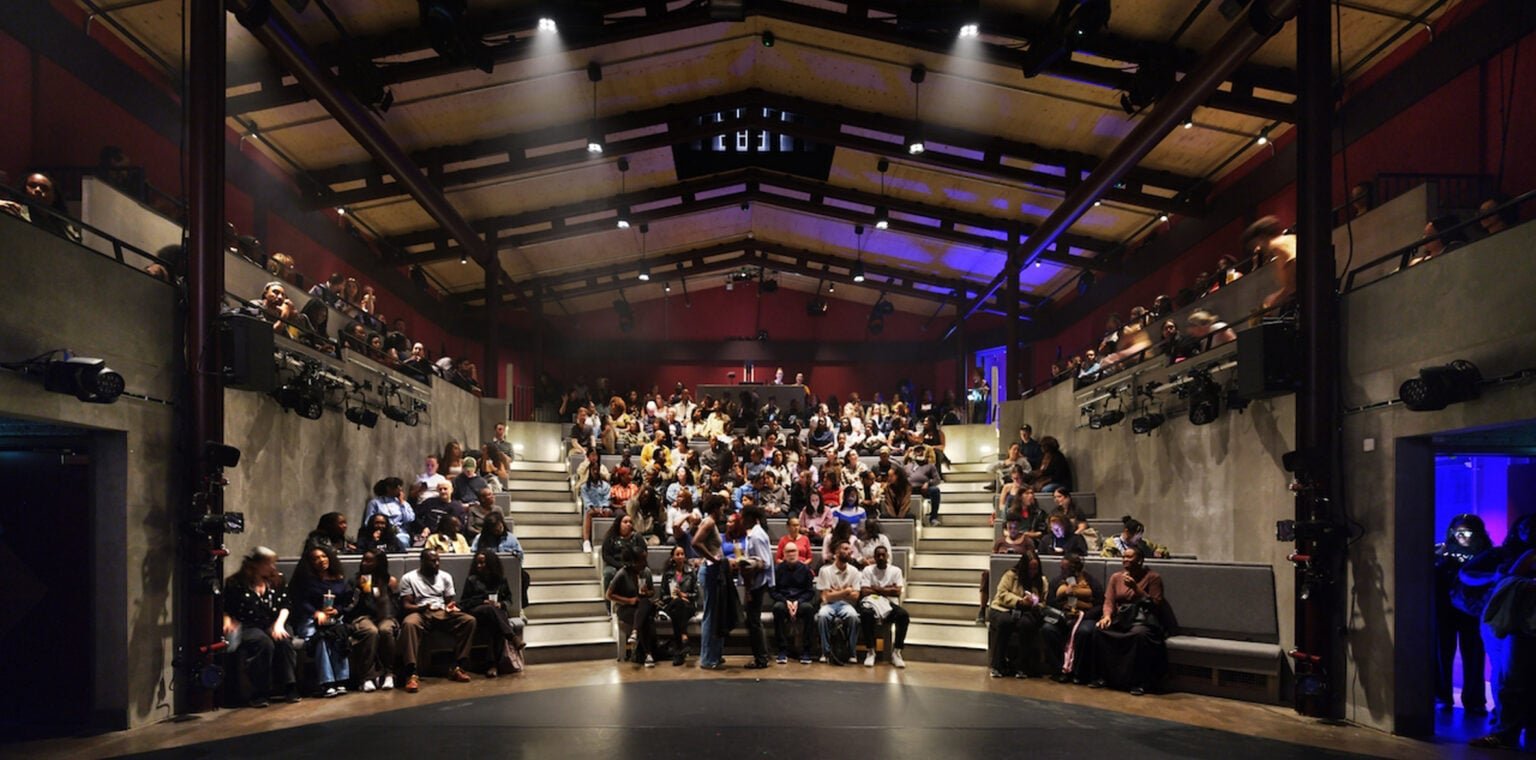مشهد من مشروع تطوير مسرح The Yard في لندن