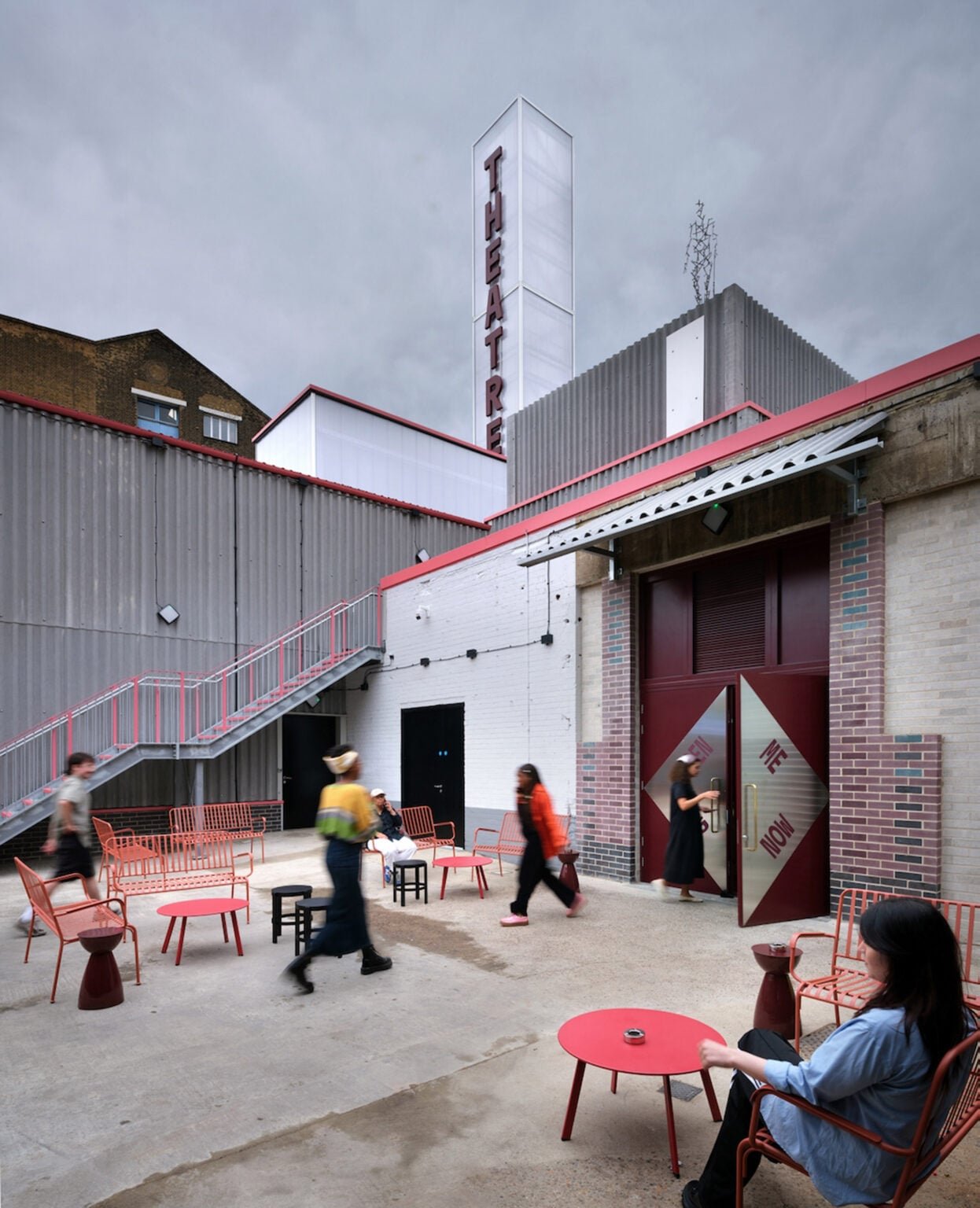 مشهد من مشروع تطوير مسرح The Yard في لندن