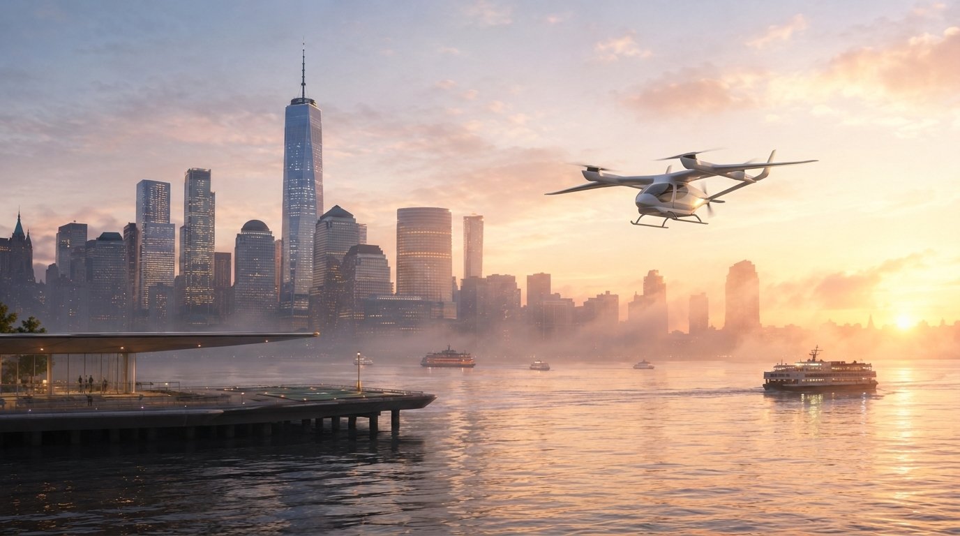 Urban Air Mobility Terminal of New York official competition visual