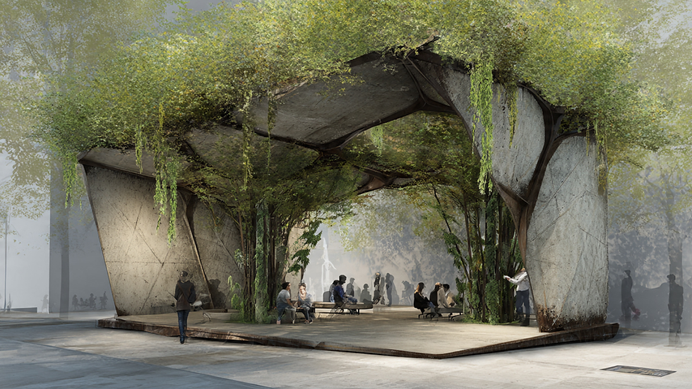 Urban Forest Pavilion official competition graphic