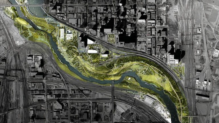 Urban River Reclamation Park official competition graphic
