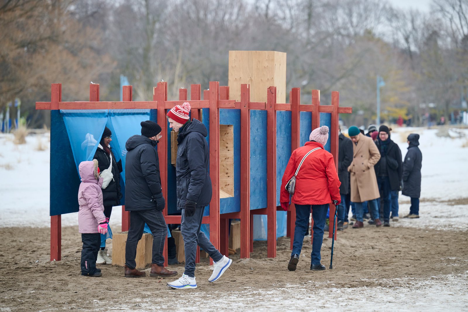 Specularia, a 2026 Winter Stations design by TORNADO SOUP: Andrew Clark, from the organiser’s official archive